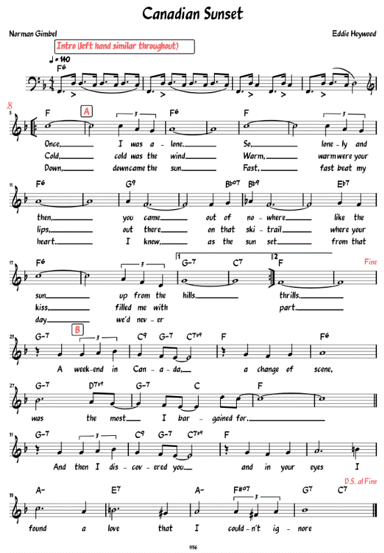Sheet Music